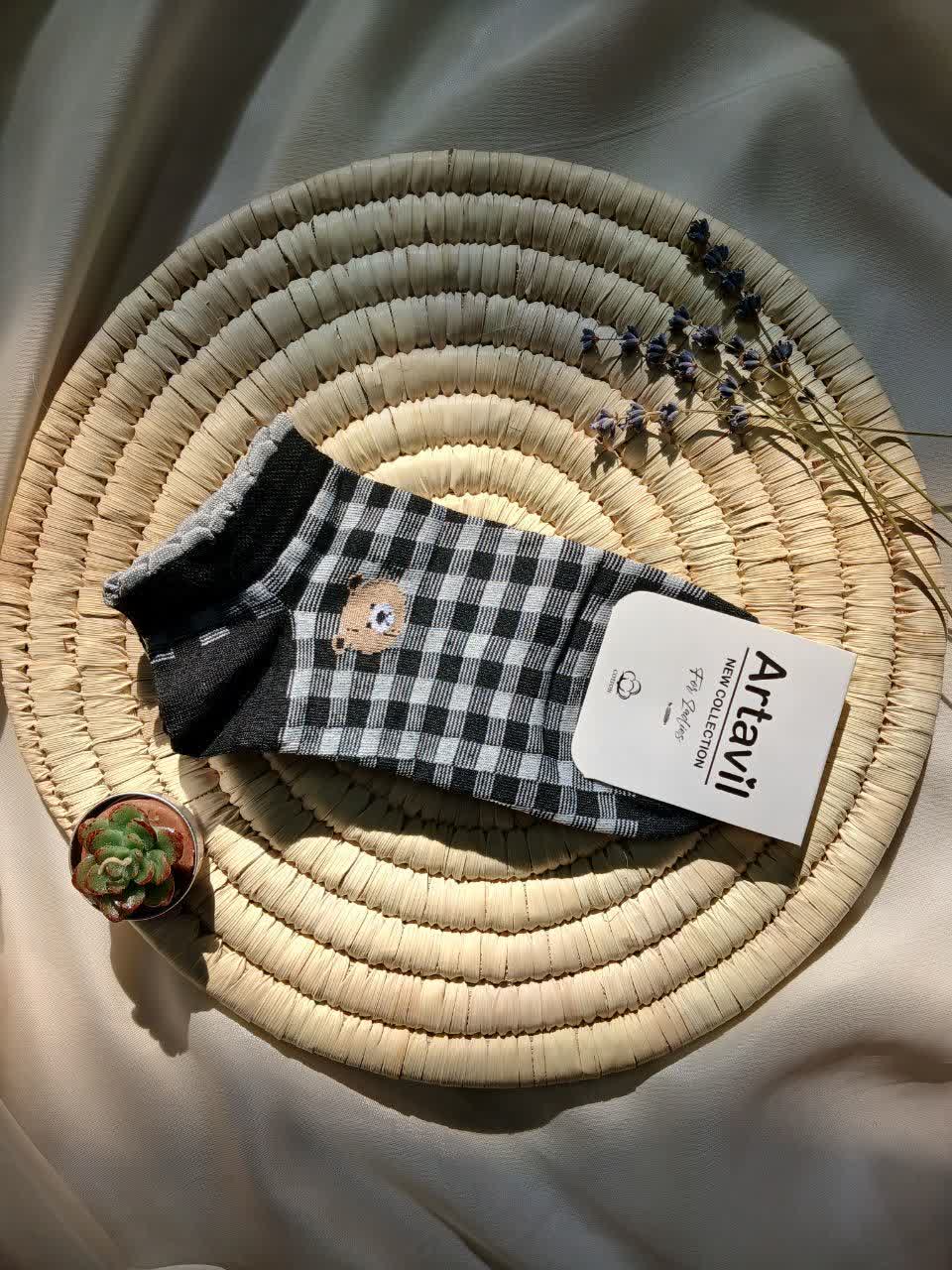 جوراب چهار خونه