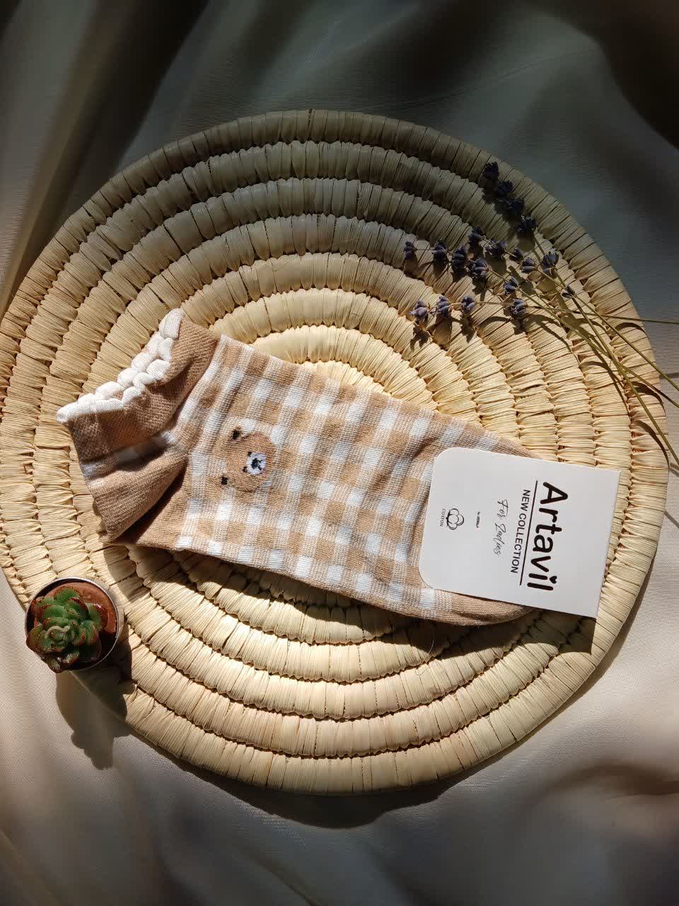 جوراب چهار خونه