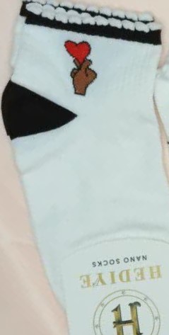 جوراب سفید نخی