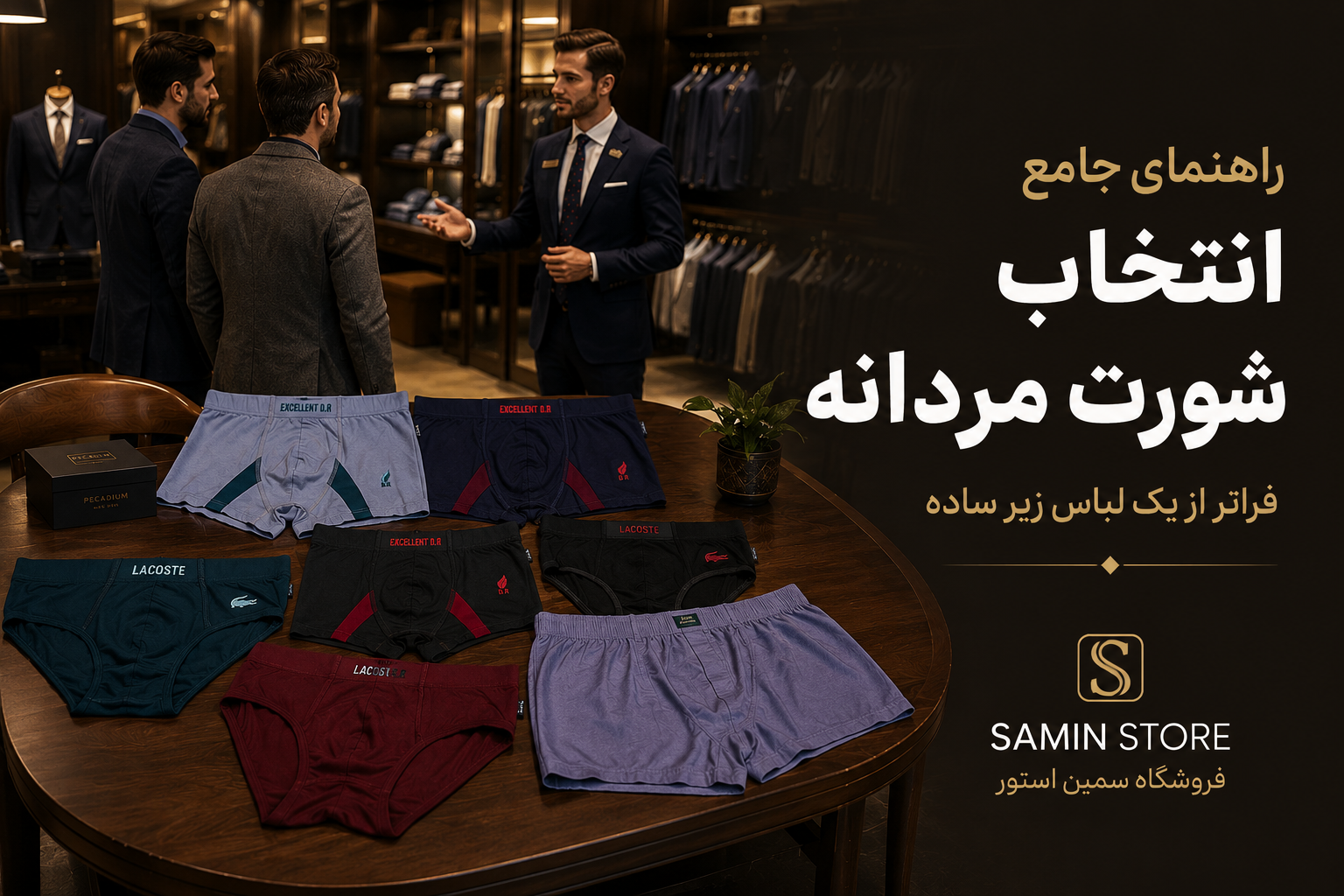 راهنمای جامع انتخاب شورت مردانه