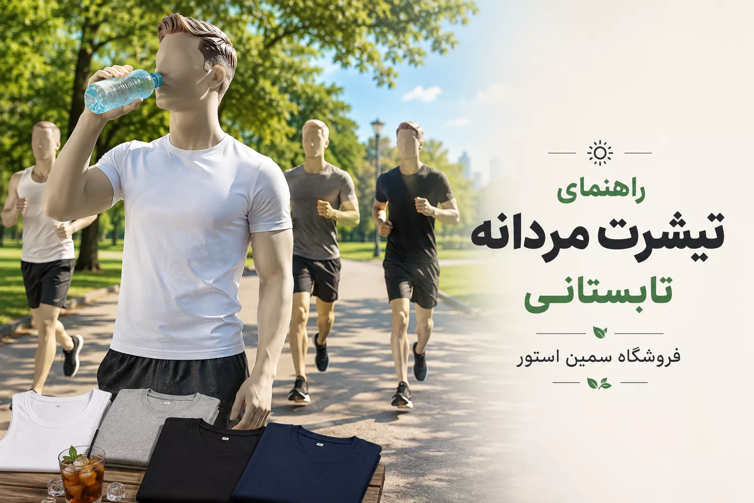 راهنمای جامع انتخاب تیشرت مردانه برای تابستان؛ چگونه در گرمای شدید، شیک و خنک بمانیم؟